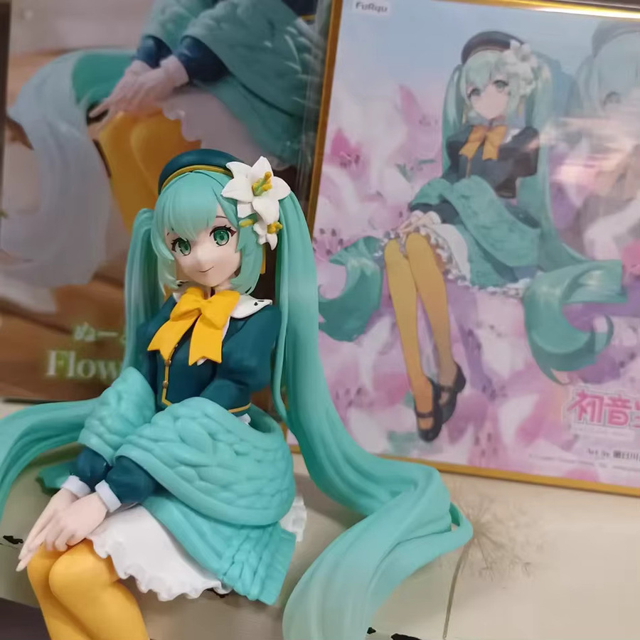 Bandai Hatsune Miku Blumenfee Lily Actionfigur, 14cm - Bild 3