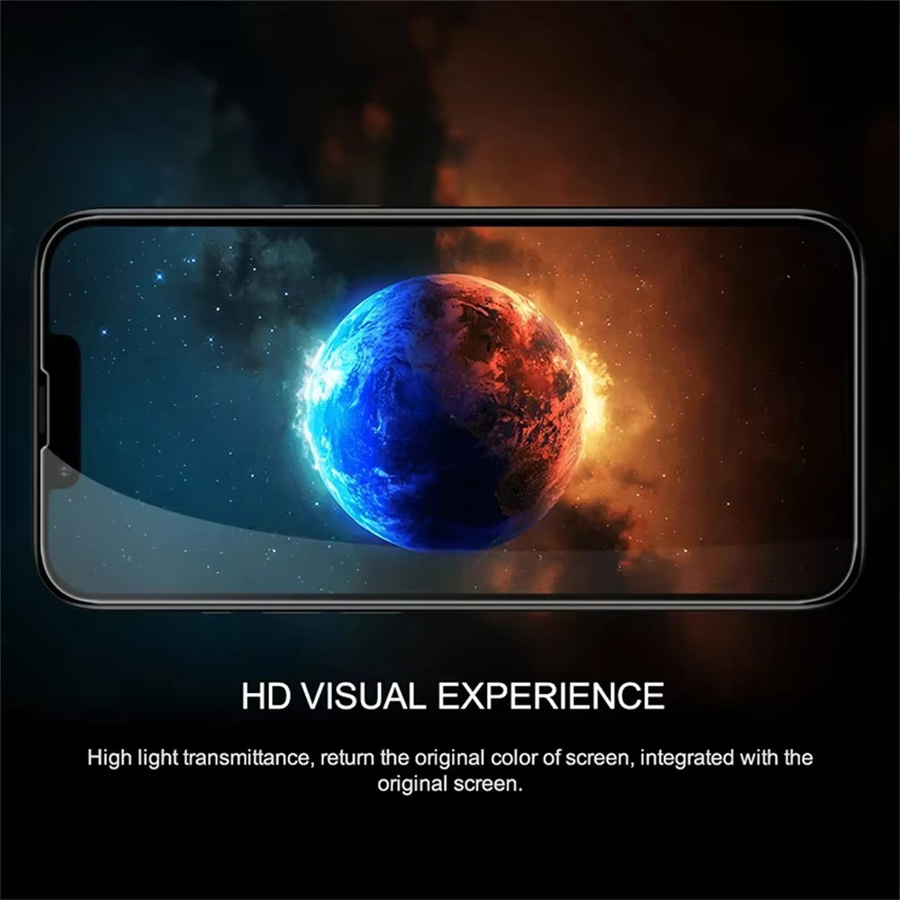 10-in-1 Displayschutz aus gehärtetem Glas und Kameraobjektivschutz für iPhone 11 bis 16 Pro Max Plus, transparent - Bild 4