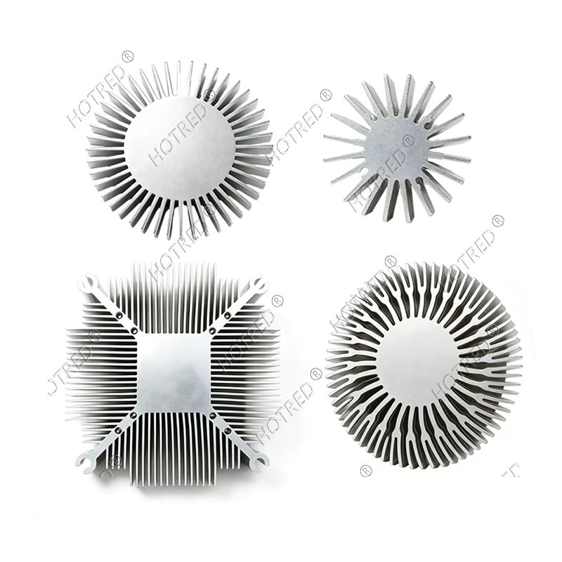Hochleistungs LED Aluminium Kühlkörper in Silber für 3W bis 100W LEDs - Bild 2