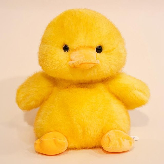 Binchi Fitness Enten-Stofftier, Gelb, Plüsch / Textil, ab 14 Jahren - Bild 1