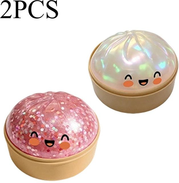 Bai Fen Bai Toys Kristall-Dampfbrötchen-Quetschspielzeug, Blinkend, Langsamer Rückprall - Bild 1
