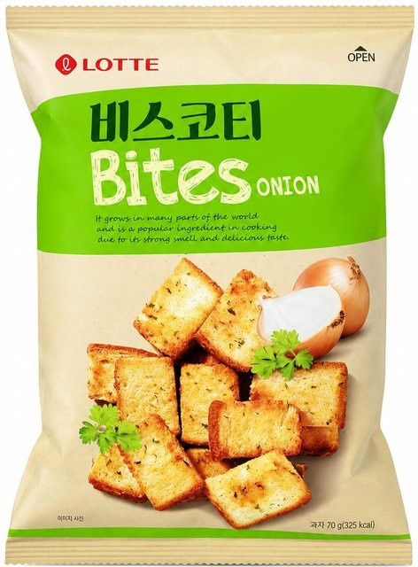 Lotte Gebackene Brotchips Lauchgeschmack 70 g - Bild 1
