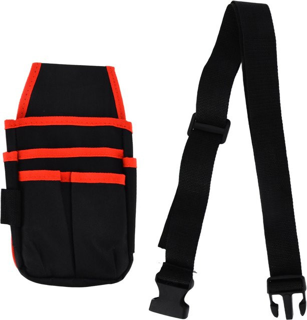 DIYelecs Werkzeugtasche Elektriker-Organizer in Schwarz mit Hüftgurt aus Polyester - Bild 1