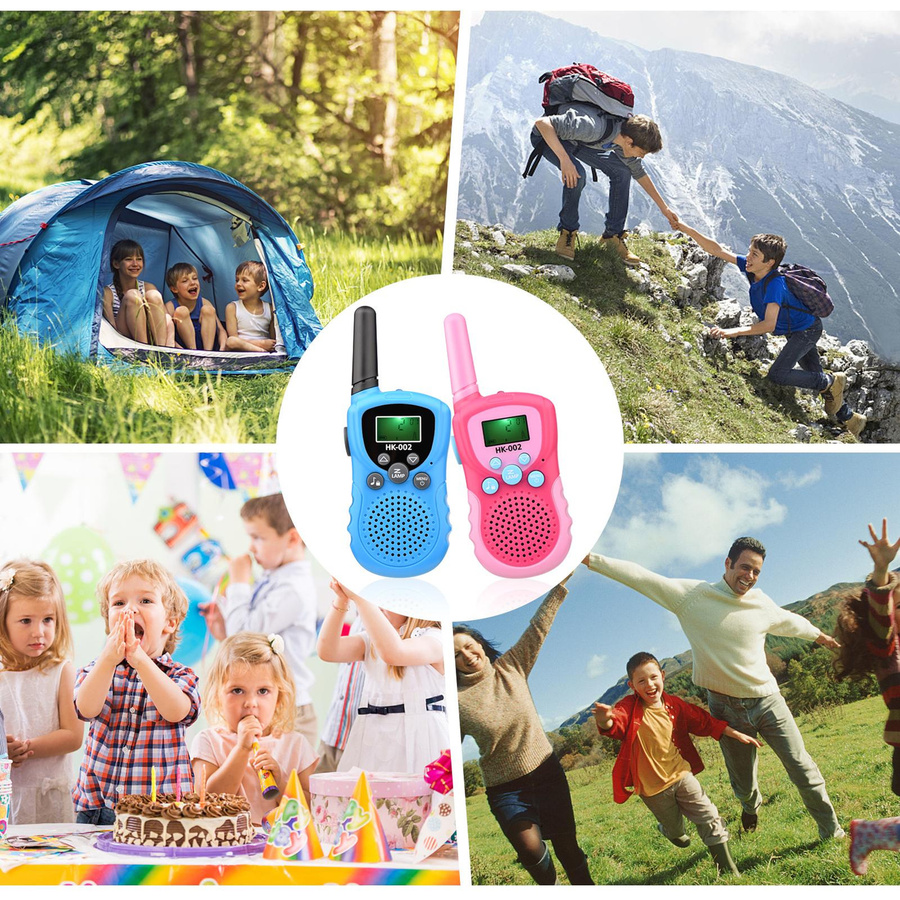 TOMTOP JMS Walkie Talkie tragbares 2-Wege-Radio Spielzeug mit LCD - Bild 6
