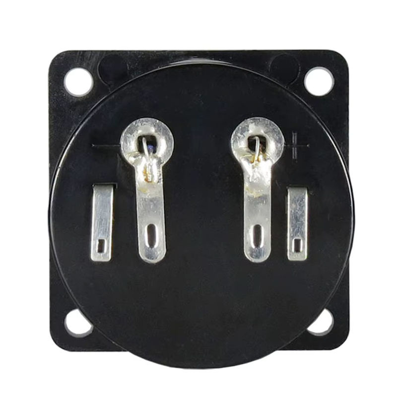 APWIKOGER 500UA Panel VU Meter mit warmem Backlight für Audio Level Recording in Schwarz - Bild 3