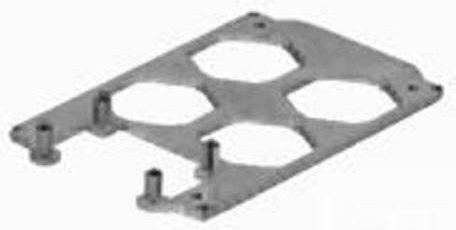 TE Connectivity Heavy Duty Rectangular Connector 1110955-4 in Grau - Bild 1