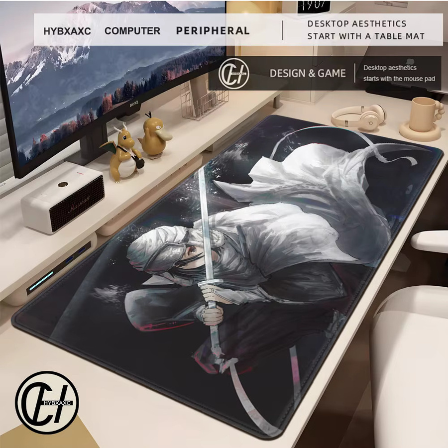 Rutschfestes Gaming Mauspad Rukia Kuchiki für PC und Laptop, Multicolour - Bild 2