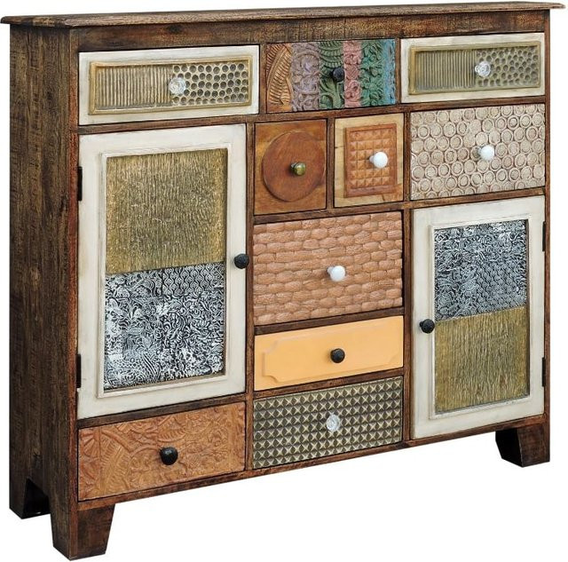 Sideboard KALAY von Harms Import aus Akazie und Mango in Multicolour - Bild 1