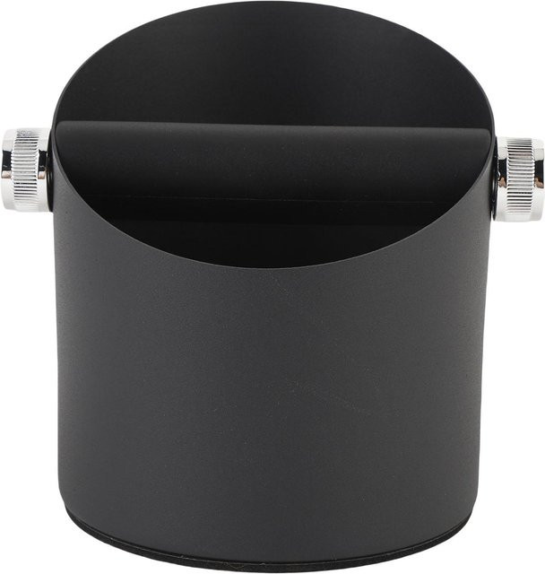 CosyHome Kaffeesatz-Abschlagbox aus Kohlenstoffstahl in Weiß oder Schwarz - Bild 1