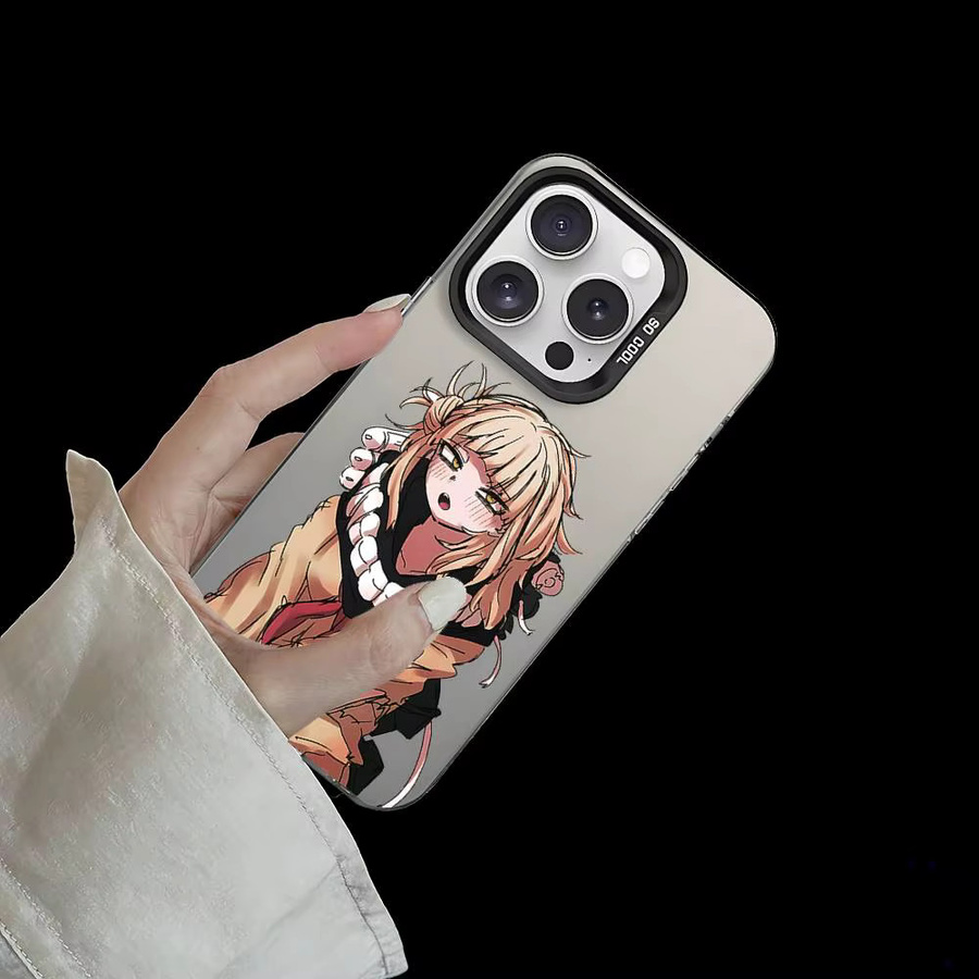 Mesuca Handyhülle mit Anime Himiko Toga Design für iPhone 15, 14, 13, 12, 11, Pro, Max, Plus, XR, XS und Mini in Multicolour - Bild 1