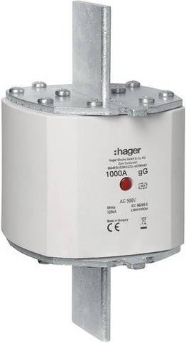 Hager NH-Sicherung LNH41000M 1000A in Weiß - Bild 1