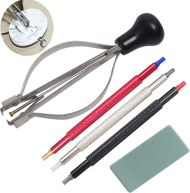 BOXUEQI Uhrmacher Werkzeug Set, Edelstahl, Silber, Unisex - Bild 1