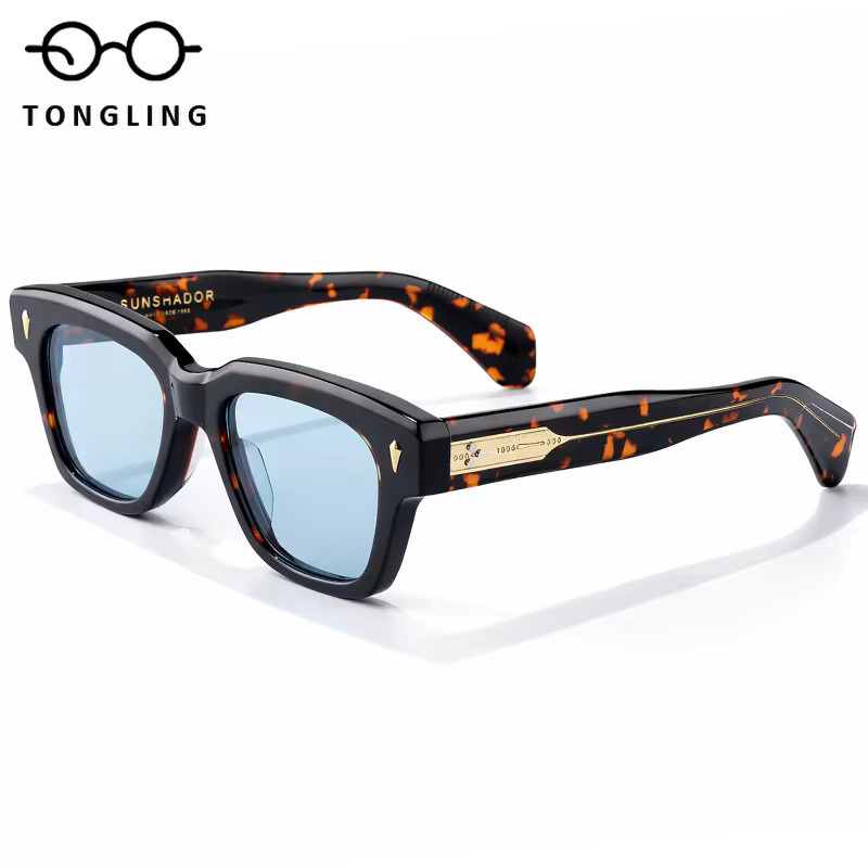 QIRONG Sonnenbrille, Unisex, Vollrand, Square, Acetat - Bild 2