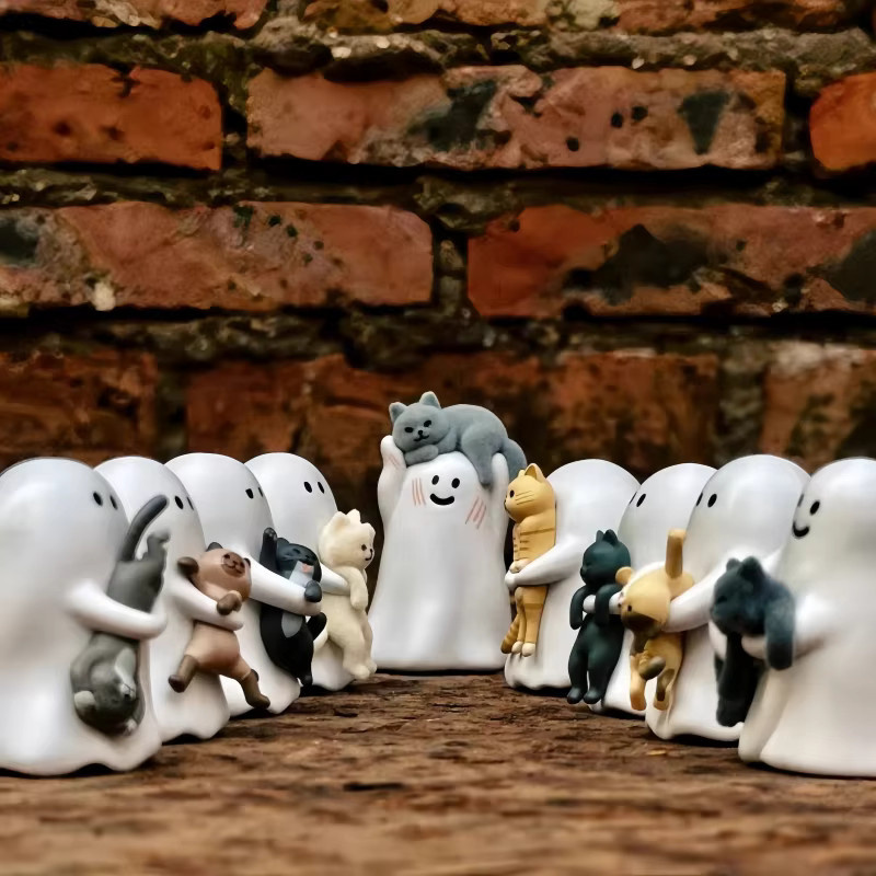 52TOYS Ghody Behold My Cat Serie Blind Box Kawaii Nachtleuchtende Sammelfigur Multicolor - Bild 3