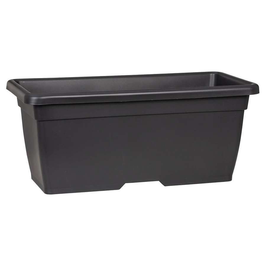 Scheurich Pflanzkasten Nora Long Metallic Grey B: 28 cm, T: 31,5 cm, H: 62 cm - Bild 2