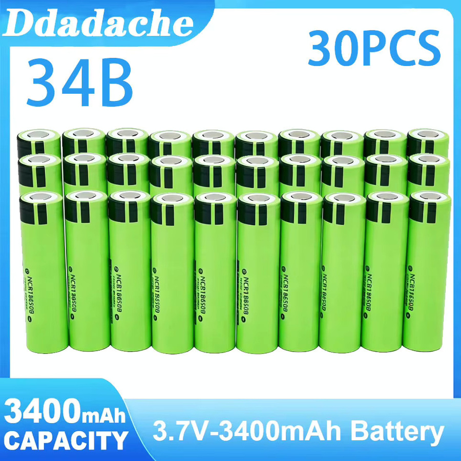NCR18650 Lithium-Ionen Akku 3400mAh 3,7V in Grün für Taschenlampen und Mikrofone - Bild 6