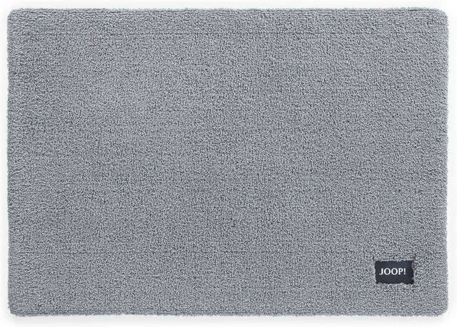 Badematte JOOP! BASIC in Grau und Silber, Rechteckig, B/T: 120 x 70 cm - Bild 1