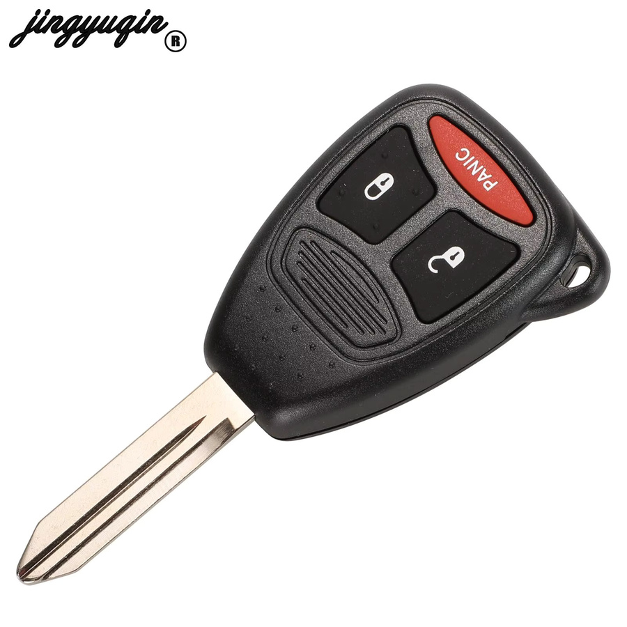 Jingyuqin Fernbedienung Auto Schlüssel ID46-7941 für Dodge RAM, Jeep Commander, Compass, Grand Cherokee, Liberty, Wrangler und Chrysler in Schwarz (315/433 MHz) - Bild 3