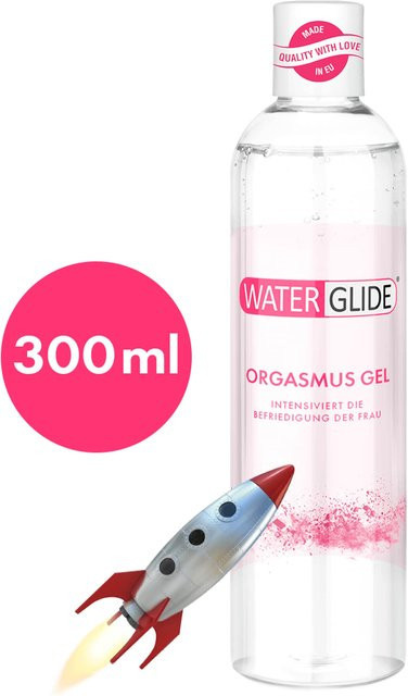 Waterglide Orgasmus Gel, 300 ml, Damen, Menthol, Salicylsäure - Bild 1