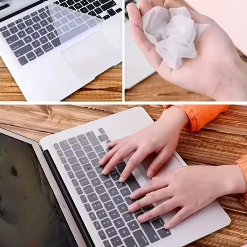 Transparente Silikon Tastaturschutzfolie für Laptop und Computer zum Schutz vor Staub und Wasser, 1 oder 2 Stück - Bild 3