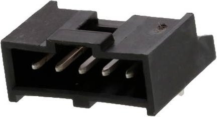 Molex Einbau-Stiftleiste Standard Schwarz 5 Polzahl Rastermaß 2.54mm - Bild 1