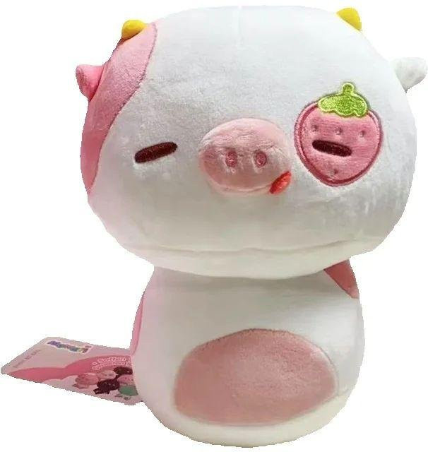 Yiran toy Erdbeer-Kuh Plüschtier, 36cm, ab 3 Jahre - Bild 1