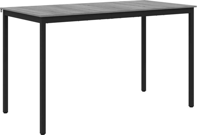 vidaXL Esstisch modern in Rechteckform aus Holzwerkstoff und Metall für Küche und Esszimmer B/T/H: 105 x 90 x 90 cm - Bild 1
