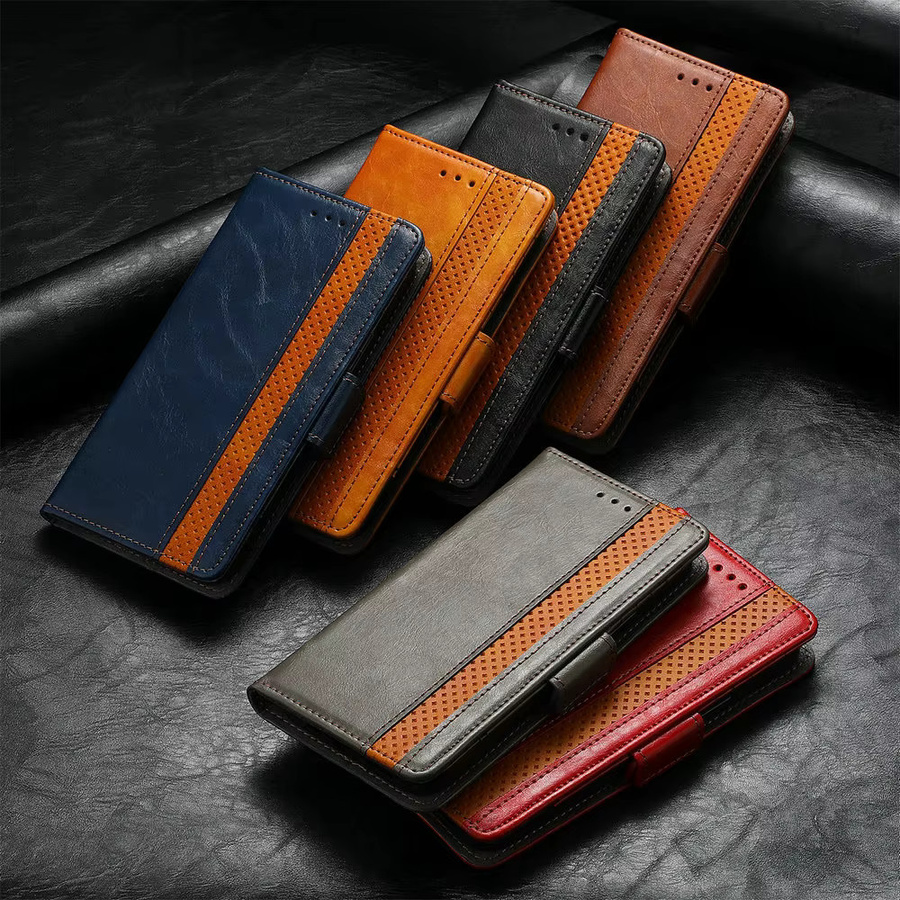 Luxus Leder-Brieftasche Etui mit RFID-Blockierung für Xiaomi 17T 15T Pro 17 Ultra 5G in Schwarz - Bild 3