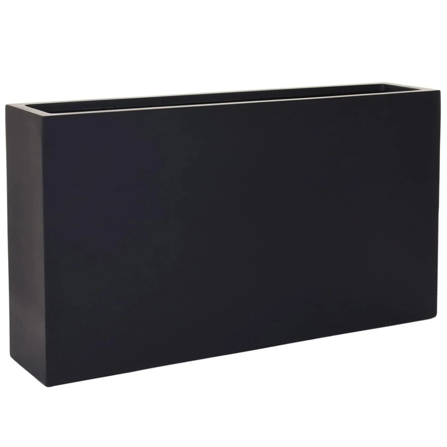 Vivanno Pflanzkübel Elemento Slim aus Fiberglas in Anthrazit, B/T/H: 90 x 20 x 50 cm - Bild 2