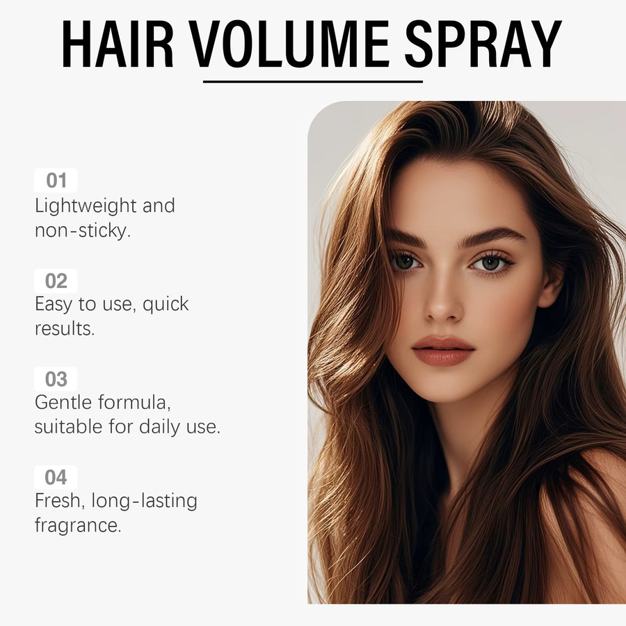 Gleamxi Rosmarin-Haarspray, 100 ml, für fettiges Haar - Bild 4