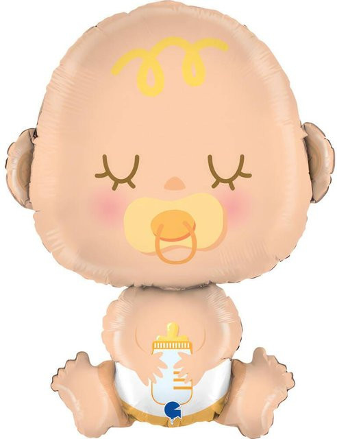 Grabo Folienballon Baby und Kleinkind, Multicolor, Höhe: 79 cm - Bild 1