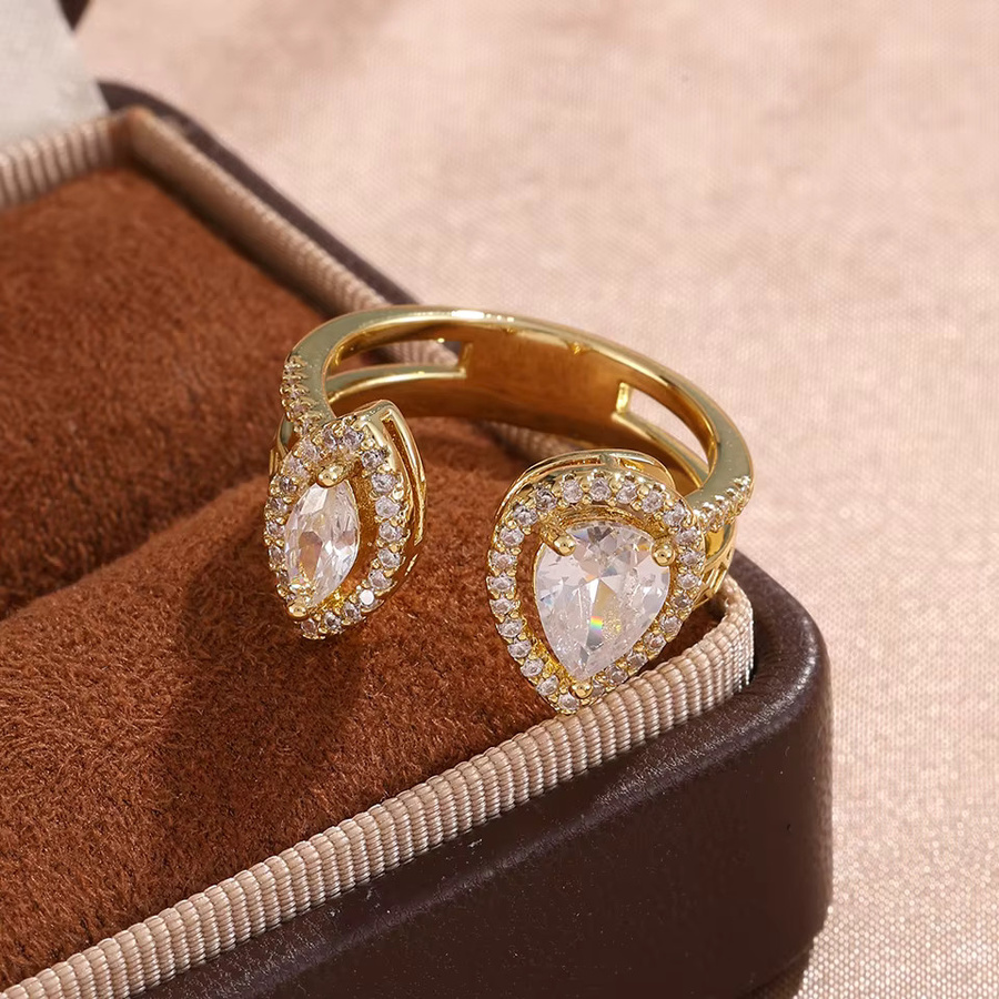 ZAKOL Ring, Zirkonia, Gold, Damen, Verlobung - Bild 1