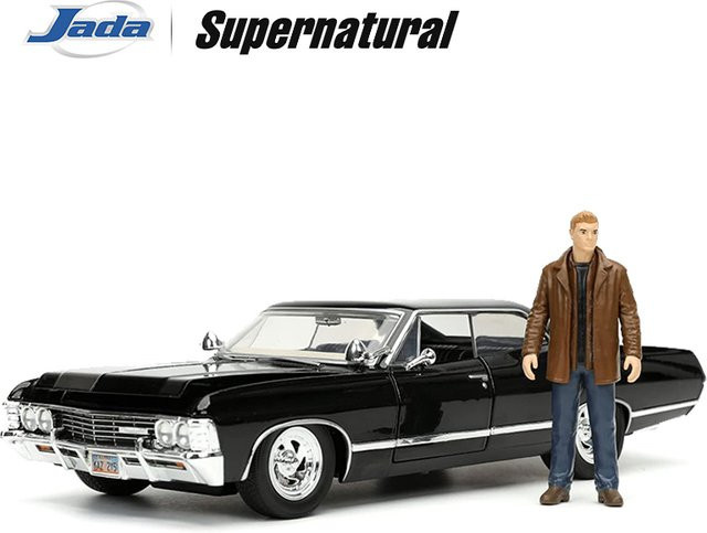 JADA Toys Supernatural 1967 Chevrolet Impala Sport Sedan, Druckgussmodell, Maßstab 1:24 - Bild 1