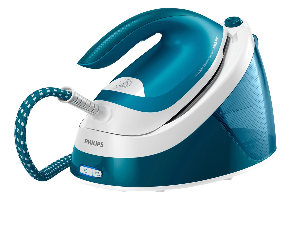 Philips PerfectCare Compact Essential GC6840/20 Dampfbügelstation in Blau und Weiß - Bild 2