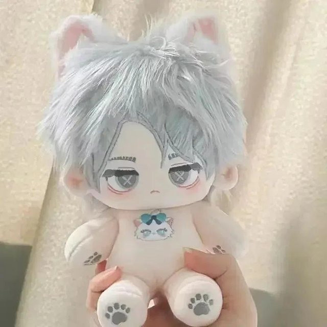 Genshin Impact Alhaitham, Plüschtier, Anziehpuppe mit Kostüm, 20cm, ab 3 Jahren - Bild 1