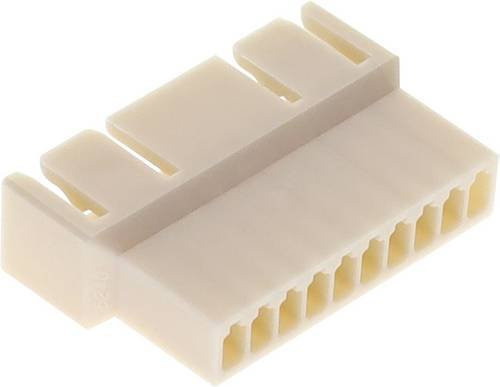Molex Buchsengehäuse-Kabel in Weiß mit 10 Polen und einem Rastermaß von 2,50 mm - Bild 1