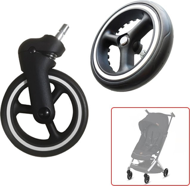 Goodbaby Ersatz-Hinterrad für GB Pockit All City Kinderwagen in Schwarz - Bild 1