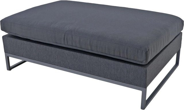 DELUKE Polsterhocker HELGA Sitzhocker in Grau mit modernem Design, B/T/H: 140 x 49 x 41 cm - Bild 1