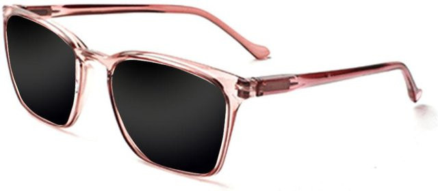 TUREZING Sonnenbrille, Square, Kunststoff, Vollrand, Unisex, Grey, Pink - Bild 1