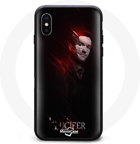 Luzifer iPhone XS Max Hülle in Schwarz - Bild 1