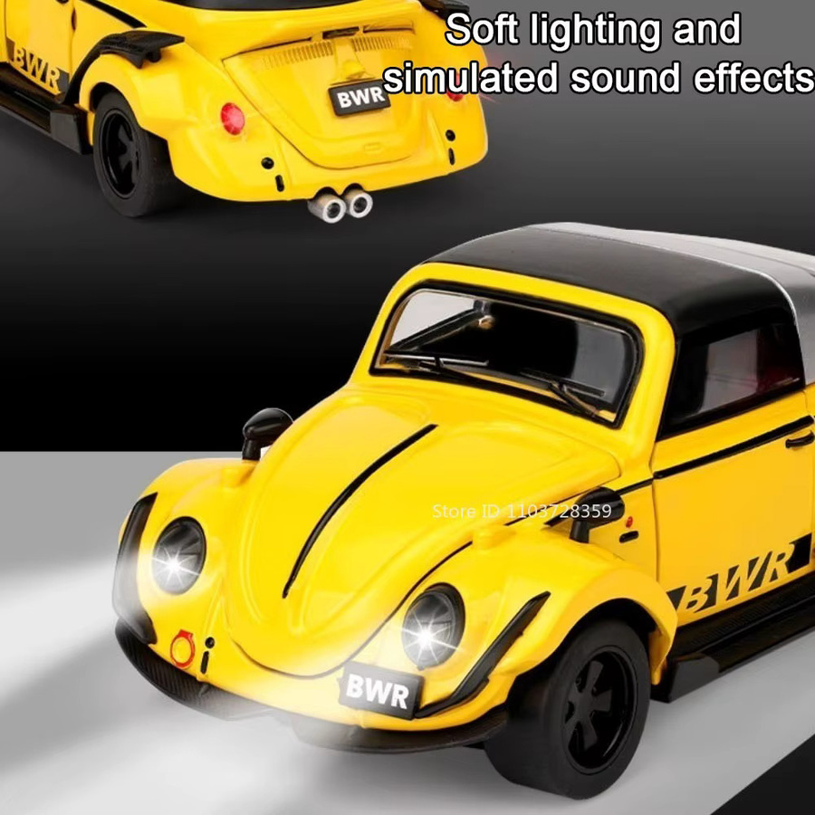 RMZ city Käfer-Modelle, 1:32 Maßstab, mit Licht und Sound, Rückziehfunktion - Bild 3