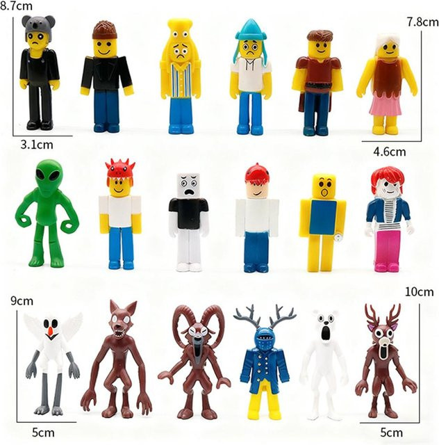 Yiran toy 1 99 Nächte im Wald Figuren Eule Ziege Wolf Hirsch 18-teiliges Set - Bild 1