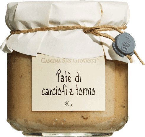 Cascina San Giovanni Creme mit Artischocken und Thunfisch 80 g - Bild 1