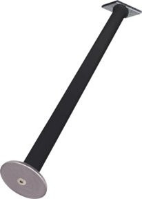 VarioFit Tragarm 595mm in Anthrazitgrau RAL 7016, verzinkter Stahl, Belastbarkeit bis 20kg - Bild 1