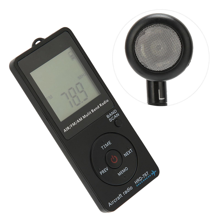 Honor Electronics Tragbares FM Radio mit automatischer Abschaltung und 3,5 mm Kopfhöreranschluss in Orange und Schwarz - Bild 4