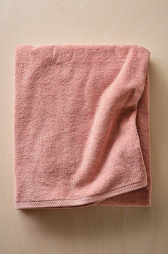 Jotex DARCY Badetuch Pink, B/B: 100 x 150 cm, Flauschiges Baumwoll-Frottier - Bild 1