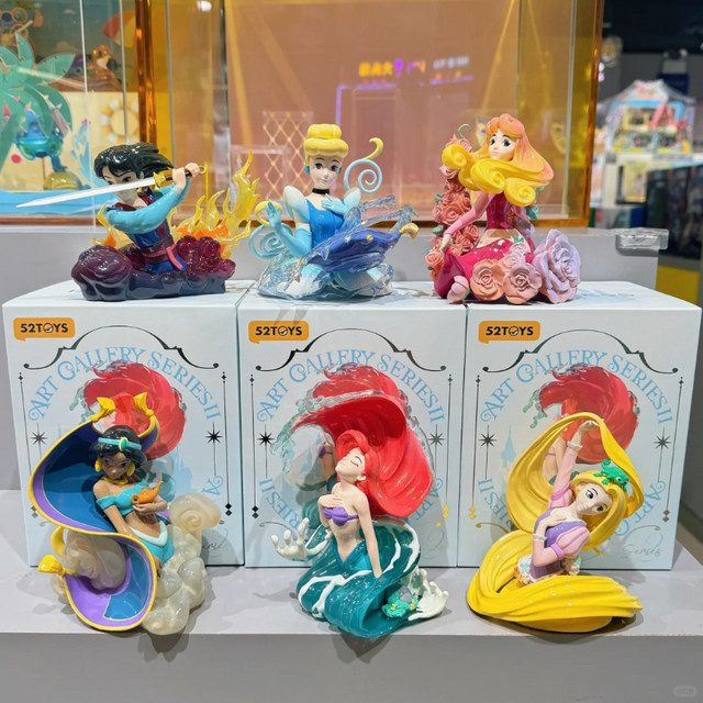 52TOYS Disney Princess Artistic Mapping Series Blind Box, Einzelfigur - Bild 1