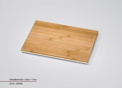 Schneidebrett BAMBOO LINE aus Bambusholz in Braun, B/T/H: 32,0 x 22,0 x 1,9 cm - Bild 1