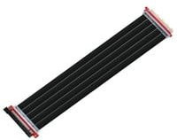 SilverStone Riserkabel SST-RC04B-400 PCIe in Schwarz - Bild 1