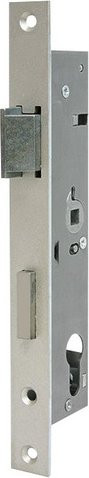 ALPERTEC Rohrrahmenschloss aus Edelstahl in Silber mit 24 mm Breite - Bild 1